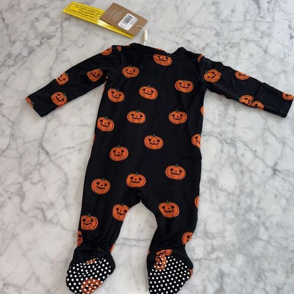NWT ANGEL DEAR HALLOWEEN PUMPKIN FOOTIE - Picture 5 of 5